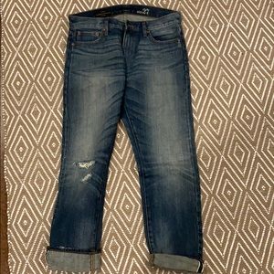 J Crew  Slim Broken In Boyfriend Jeans, 27